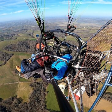 Baptême de l&#39;air paramoteur proche Capbreton