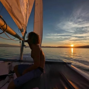 Balade en Bateau au Coucher de Soleil à Port-Barcarès