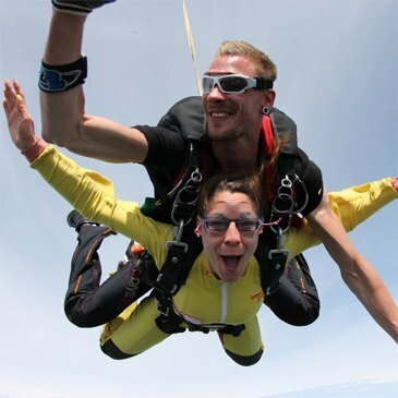 Saut en parachute en région Belgique