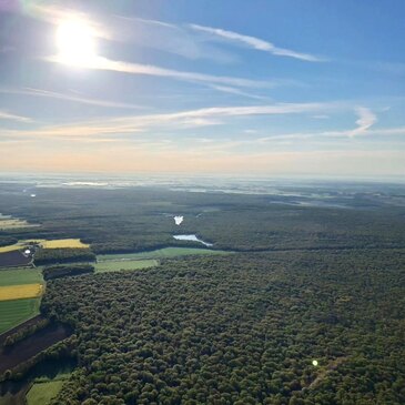 Baptême de l&#39;air montgolfière en région Bourgogne