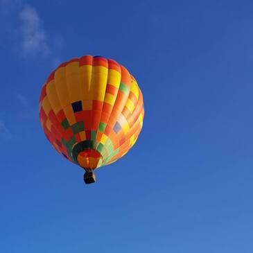 Baptême de l&#39;air montgolfière, département Saône et loire