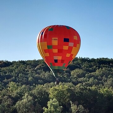 Baptême de l&#39;air montgolfière en région Bourgogne