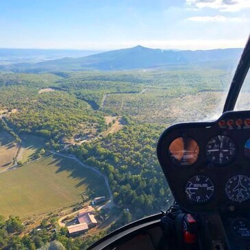 Baptême en Hélicoptère près de Montauban