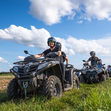 Randonnée en Quad au Mont-Saint-Adrien près de Beauvais