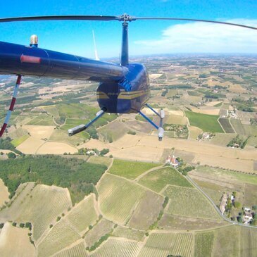 Baptême en Hélicoptère près d&#39;Albi