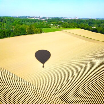 Baptême de l&#39;air montgolfière, département Hainaut