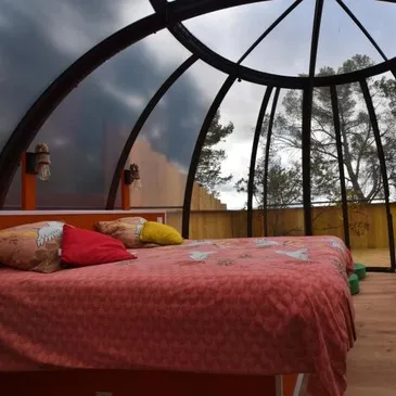 Dormir dans une Bulle de Verre près de Toulon Dormir dans une Bulle de Verre près de Toulon