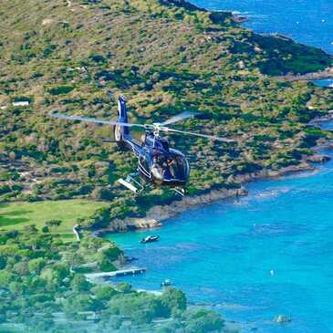 Baptême en Hélicoptère à Porto-Vecchio