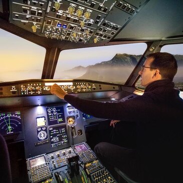 Simulateur de Vol en Avion de Ligne à Paris Roissy CDG