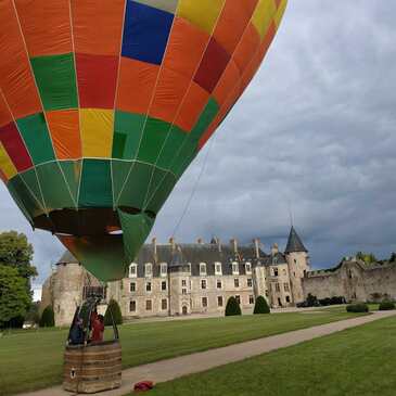 Baptême de l&#39;air montgolfière, département Allier