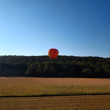 Baptême de l&#39;air montgolfière proche Lapalisse, à 30 min de Vichy