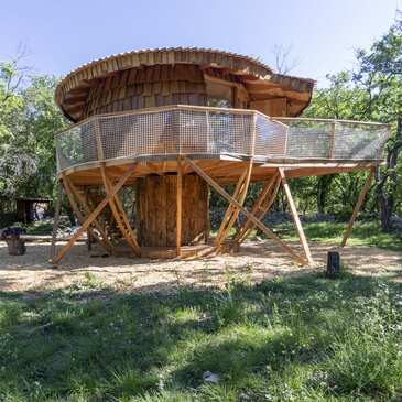 Nuit en Cabane sur Pilotis avec Spa près de Montpellier