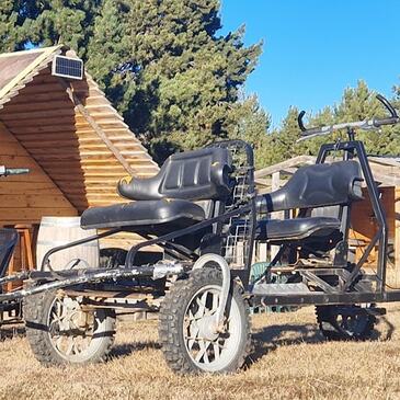 Balade en Cani-Kart au Cambre-d&#39;Aze près de Font-Romeu en région Languedoc-Roussillon