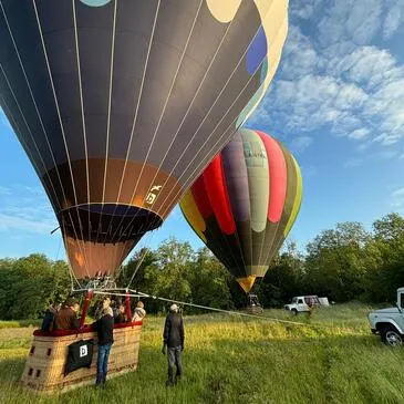 Jouy-le-Potier, Loiret (45) - Baptême de l'air montgolfière Jouy-le-Potier, Loiret (45) - Baptême de l'air montgolfière