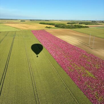 Baptême de l&#39;air montgolfière, département Loiret