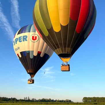 Jouy-le-Potier, Loiret (45) - Baptême de l&#39;air montgolfière