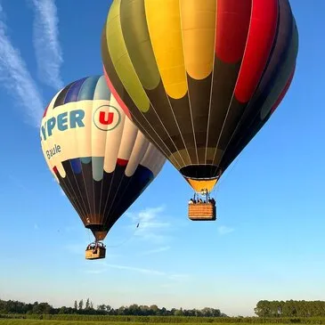 Jouy-le-Potier, Loiret (45) - Baptême de l'air montgolfière Jouy-le-Potier, Loiret (45) - Baptême de l'air montgolfière