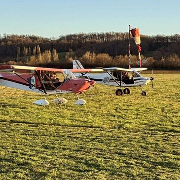 Le Fousseret, à 10 min de Cazères, Haute Garonne (31) - Baptême en ULM et Autogire