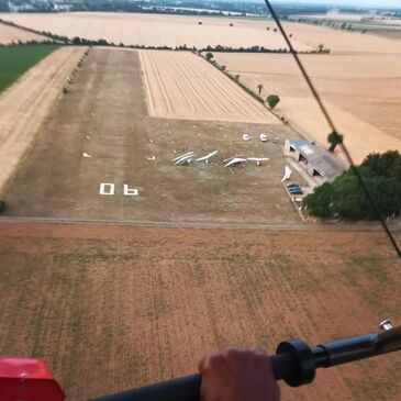 Baptême en ULM Pendulaire près de Niort en région Poitou-Charentes