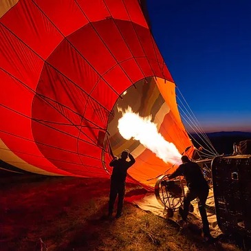 Baptême de l&#39;air montgolfière, département Haute marne