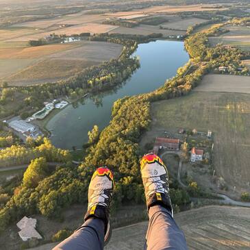 Baptême de l&#39;air paramoteur proche Aucamville, à 30 min de Toulouse