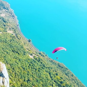 Stage Parapente près d&#39;Aix-les-Bains - Survol du Lac du Bourget