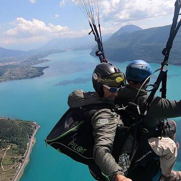 Chindrieux, à 20 min d&#39;Aix-les-Bains, Savoie (73) - Baptême en parapente