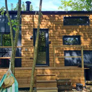 Tiny House avec Jacuzzi Privatif près de Metz en région Lorraine