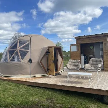 Nuit en Dôme dans les Monts d'Ardèche Nuit en Dôme dans les Monts d'Ardèche