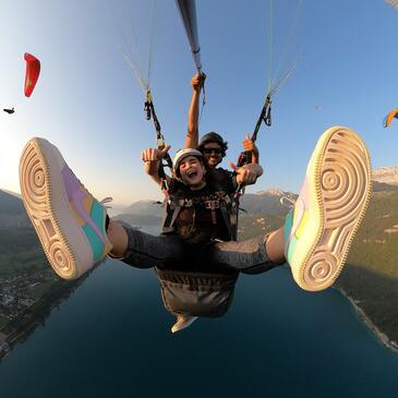 Baptême de Voltige en Parapente à Talloires - Le Lac d&#39;Annecy