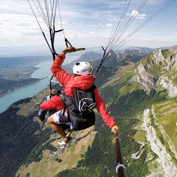 Baptême en parapente proche Talloires 