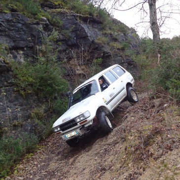 Stage de pilotage 4x4, département Ardèche