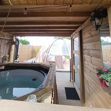 Nuit en Bulle avec Spa Privatif près de Valenciennes en région Nord-Pas-de-Calais Nuit en Bulle avec Spa Privatif près de Valenciennes en région Nord-Pas-de-Calais