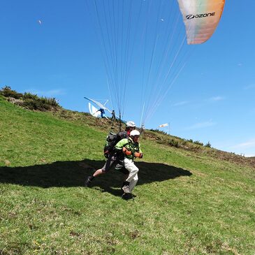 Baptême en parapente, département Hautes pyrénées