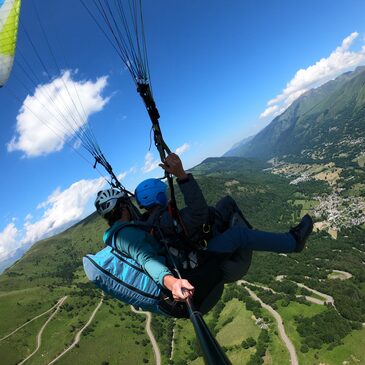 Baptême en parapente en région Midi-Pyrénées