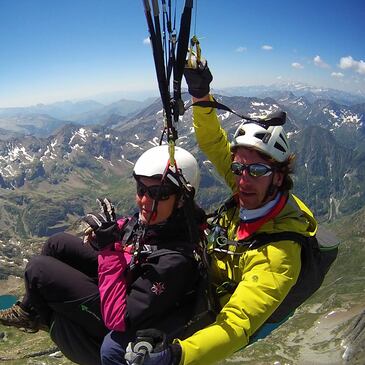 Génos, Hautes pyrénées (65) - Baptême en parapente