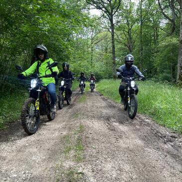 Randonnée en Moto Tout-Terrain Electrique près d&#39;Orleans