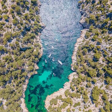 Week End Survol des Calanques de Cassis en Hélicoptère