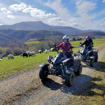 Randonnée en Quad à Bidart près de Biarritz