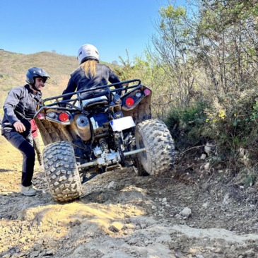 Randonnée en Quad à Bidart près de Biarritz en région Aquitaine