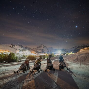 Scooter des neiges, département Ariège