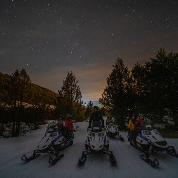 Scooter des neiges, département Ariège