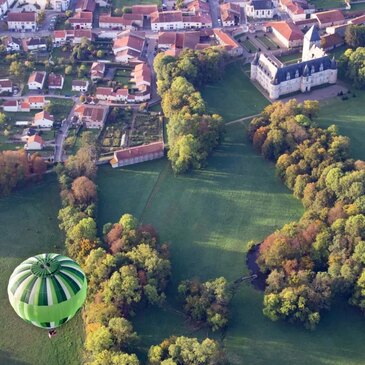 Château de Fléville, Meurthe et moselle (54) - Baptême de l&#39;air montgolfière