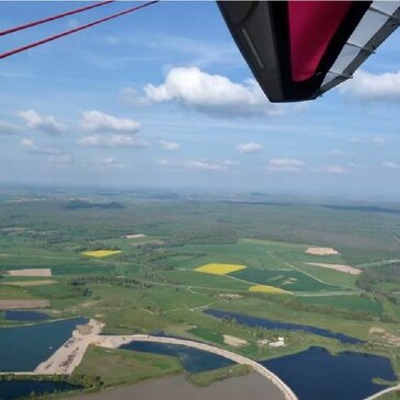 Baptême en ULM et Autogire proche Aérodrome d&#39;Epinal-Dogneville