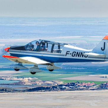 Aérodrome d&#39;Abbeville-Buigny-Baie de Somme, Somme (80) - Baptême de l’air avion