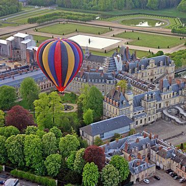 Baptême de l&#39;air montgolfière, département Seine et marne