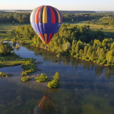 Fontainebleau, Seine et marne (77) - Baptême de l&#39;air montgolfière