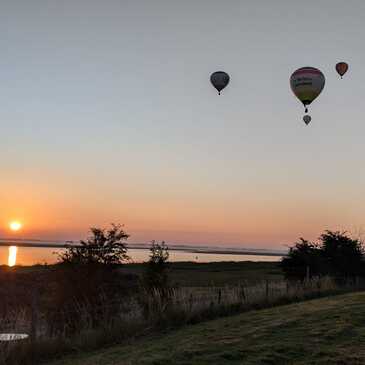 Chamouille, Aisne (02) - Baptême de l&#39;air montgolfière