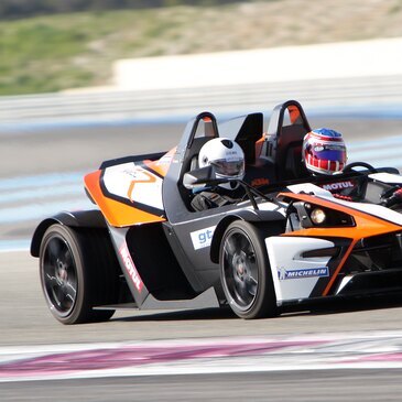 Baptême en KTM X-BOW - Circuit de Pau-Arnos