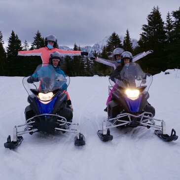 Chamrousse, à 50 min de Grenoble, Isère (38) - Scooter des neiges